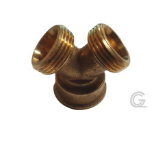 Brass Y-Fitting 3/4"